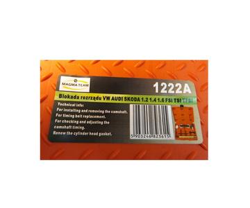 Blokada rozrządu VW AUDI 1.2 1.4 1.6 FSI TSI TFSI 4014 1222A zdjęcie nr 5