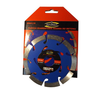 Tarcza diamentowa 115x22,2mm MSG115 Magma MSG 115x22,2 115 x 22,2 115x22,2mm zdjęcie nr 4