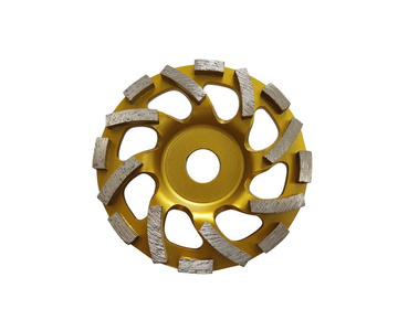 Tarcza garnkowa Tornado segmentowa 125mm MTO125P profesjonalna szlifowania głowica do szlifowania betonu zdjęcie nr 4