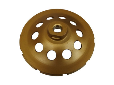 Tarcza diamentowa garnkowa 125 M14 segmentowa jednorzędowa DCWS 125 diament 5mm Magma głowica do szlifowania betonu 125xM14 125M14 125 M14 zdjęcie nr 4