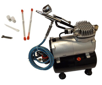 Aerograf TG130S z kompresorem zestaw modelarski 3L TG-130S zdjęcie nr 3