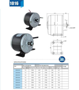 Silnik elektryczny 24V 250W z zębatka model 1016 wraz z łańcuchem i zębatką z wolnymkołem zdjęcie nr 2
