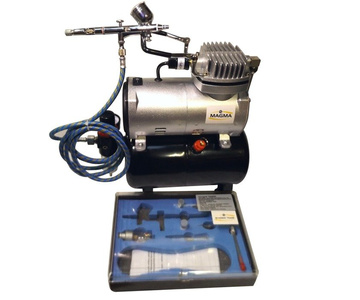 Kompresor do malowania z butlą TC-20T z aerografem TG-203K zdjęcie nr 5