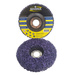 Dysk krążek tarcza 125 do usuwania rdzy farby włosy murzyna włóknina fioletowa tarcza do szlifowania metalu 125mm tarcze ściernica do czyszczenia piast zdjęcie w nawigacji nr 1