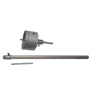 Otwornica widiowa 120 SDS+ frez otwornica z pilotem do muru betonu wiertło koronkowe 120mm adapter 450mm SDS MAX  zdjęcie nr 1