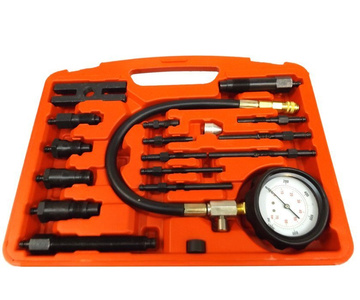 Zestaw do sprawdzania kompresji diesel tester TU15b ciśnienia miernik sprężania czarna walizka zestaw do sprawdzania kompresji 10452 1011G FT439 TU-15B zdjęcie nr 4