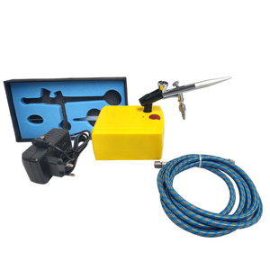 Zestaw do malowania Aerograf 207 dwufunkcyjny dysza 0,4 + mini kompresor TC-100 AB-207 do malowania paznokci zdjęcie nr 5