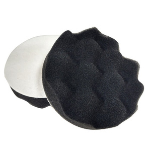 Gąbka polerska tarcze 125 125x45 czarna falowana zdjęcie nr 5