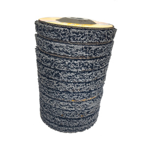 Tarcza tarcze do szlifowania metalu stali z włókniną czarna 125 dysk krążek do usuwania rdzy farby włosy murzyna BRICK METAL WOOD zdjęcie nr 13