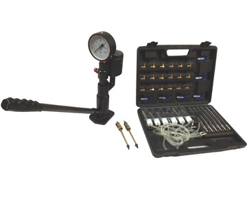 Zestaw tester ciśnienia wtryskiwaczy próbnik diesel z manometrem 60MPa 1106G i tester common rail zdjęcie nr 12
