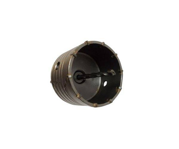 Otwornica widiowa 100 SDS+ frez otwornica do betonu z pilotem do muru 100mm adapter 450mm SDS MAX zdjęcie nr 4