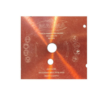 Tarcza diamentowa do cięcia betonu 350x25,4mm 350mm MST351 Magma granit MST 350x25,4 350 x 25,4 350x25,4mm zdjęcie nr 2