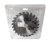 Piła tarcza tarcze do cięcia drewna 180mm 24t z widią 180x32-25,4 mm x 24 zębów widiowa AJM Tools 180x32x24t