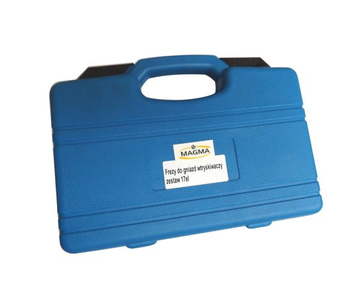 Zestaw frezów frezy do gniazd wtryskowych wtryskiwaczy 17el. + szczotki do czyszczenia gniazd wtryskiwaczy zdjęcie nr 6