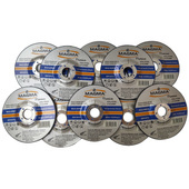 10 Tarcz do szlifowania metalu stali 125x6,0mm MAGMA Premium 125x6 125 x 6