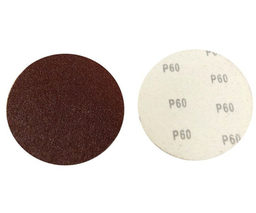 Krążki ścierne 125mm papier na rzep gr. 60 100szt ścierny krążek samoprzylepne zdjęcie nr 4