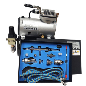 Aerograf AB-183K AB183K AB 183K + kompresor z butlą TC-20T zestaw pneumatyczny lakierniczy zdjęcie nr 3