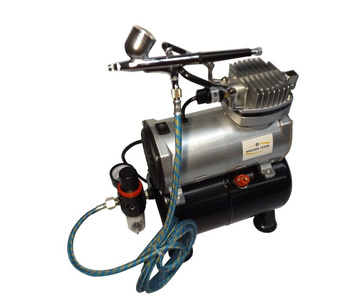 Aerograf TG130S z kompresorem zestaw modelarski 3L TG-130S zdjęcie nr 9