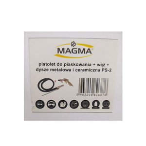 Pistolet do piaskowania + wąż + dysze metalowa i ceramiczna PS-2 PS-1 PS-5 zdjęcie nr 7