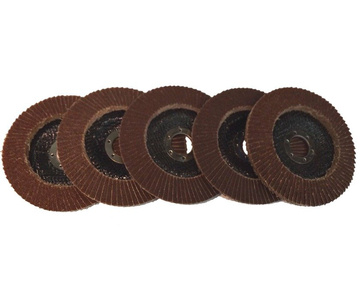 Tarcza tarcze lamelka listkowa 125mm 120 do metalu AJM TOOLS 80 listków zdjęcie nr 4