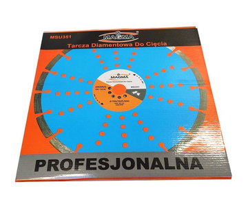 Tarcza diamentowa segmentowa do cięcia betonu 350x25,4mm MSU351 universal Magma MSU 350x25,4 350 x 25,4 350x25,4mm zdjęcie nr 4