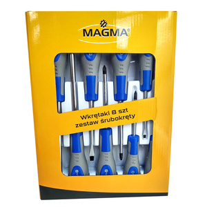 Zestaw wkrętaków, śrubokrętów 8el. śrubokręty Magma zdjęcie nr 9