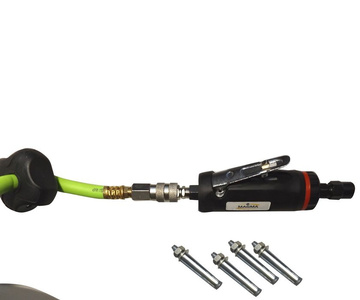 Zestaw przewód+zwijadło automatyczne 15m x 9,5mm 0911AHR AHR0911+szlifierka trzpieniowa z kamieniami AT-012BK AT012BK zdjęcie nr 2