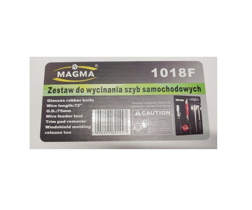 Zestaw do wycinania demontażu szyb samochodowych 1018F zdjęcie nr 4