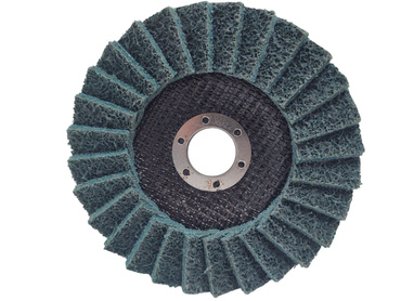 Tarcza lamelowa z włókniny 125 niebieska szlifowania polerowania włóknina lamelka listkowa zdjęcie nr 14