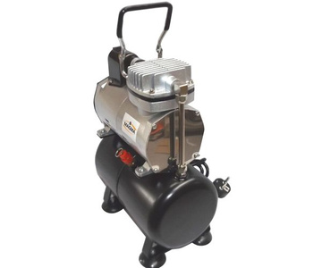 Kompresor z butlą do aerografu do aerografii TC-18T + aerograf TG-130K 0,2 0,3 0,5 Airbrush compressor zdjęcie nr 13