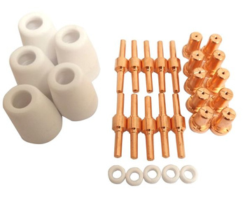 Zestaw dysze elektrody tuleje plazma KPL 30CZ PT-31 CUT-40 przecinarka CHIRY zdjęcie nr 4