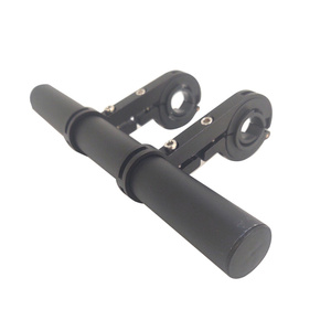 Uchwyt rowerowy dodatkowy przedłużenie kierownicy CRJBS uchwyt na telefon smartfon lampkę rowerową zdjęcie nr 4