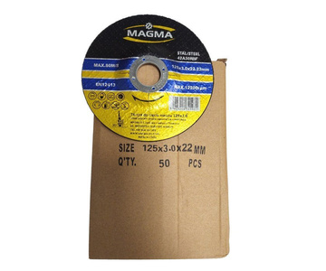 Tarcza do cięcia metalu stali 125x3,0mm MAGMA zdjęcie nr 10
