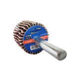 Ściernica trzpieniowa listkowa 25x25x6 P40 listowych na trzpieniu