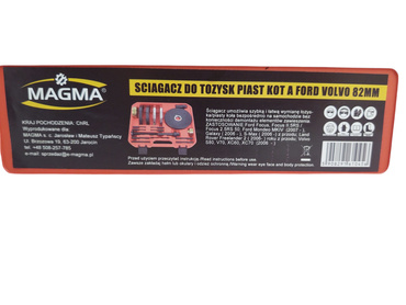 Zestaw ściągaczy łożysk piasty kół do Ford, Volvo, Land Rover 82mm 82 zdjęcie nr 6