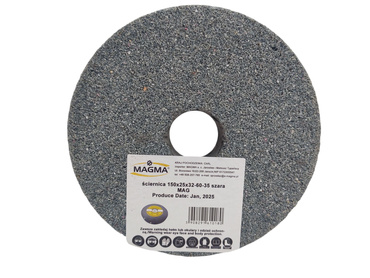 Ściernica kamień szlifierski tarcza szary 150x25x32 Magma #60 gr60 gr 60 zdjęcie nr 1