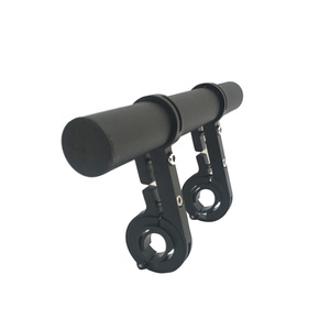 Uchwyt rowerowy dodatkowy przedłużenie kierownicy CRJBS uchwyt na telefon smartfon lampkę rowerową zdjęcie nr 2