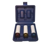 Nasadki udarowe długie do felg aluminiowych 1/2 17-21mm SCH-1001 zestaw 3el.