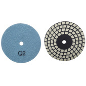 Tarcza diamentowa rzepik na sucho 100 mm TPP400 Q2 szlifowania gres gresu kamień granit marmur poler polerowania polerska fazowania