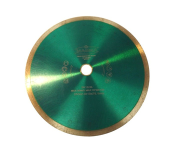 Tarcza diamentowa MAGMA 250x10x25,4mm MCH250 ciągła hot with laser hook line do granitu MCH 250x25,4 250 x 25,4 250x25,4mm zdjęcie nr 1