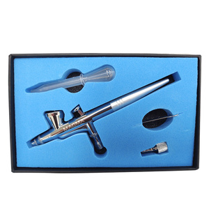 Aerograf 207 dwufunkcyjny dysza 0,4 AB-207 wężyk króciec do malowania paznokci zdjęcie nr 8