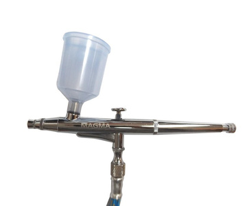 Zestaw do aerografii kompresor z butlą TC-20T + aerograf AB-131E AB131E AB 131E zdjęcie nr 3