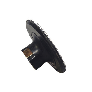 Dysk twardy szlifierski na rzep 75 mm gwint m14 do szlifierki wiertarki czepny backing backer pad disc rotoszlif zdjęcie nr 4