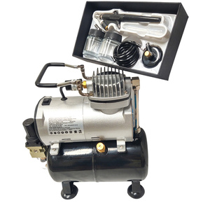 Aerograf AB138 AB-138 AB 138 z kompresorem z butlą zestaw modelarski z dyszą 0,3; 0,5 lub 0,8 jeden aerograf do wyboru zdjęcie nr 16