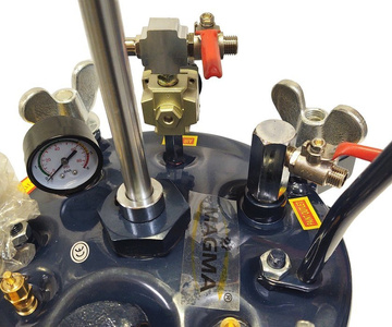 Agregat malarski z mieszadłem zbiornik ciśnieniowy PT-10 10L zdjęcie nr 3