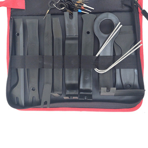 Ściągacze do tapicerki szczypce wyjmaki spinki do radia zestaw 43 elementy zdjęcie nr 4