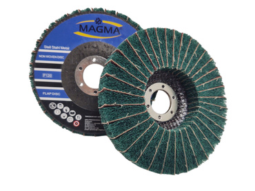 Tarcza tarcze do metalu 07 125 włóknina satyniarek satyniarki twarda zdjęcie nr 5