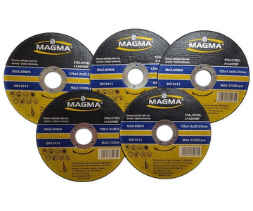 Tarcza do cięcia stali metalu 125x1,2 tarcze 125mm Magma zdjęcie nr 4