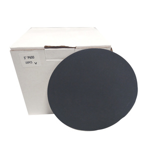 Krążki ścierne 125 mm papier na rzep do kamienia gr 600 P600 G600 10 szt ścierny krążek samoprzylepne  zdjęcie nr 1