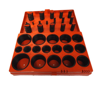 Oringi metryczne zestaw uszczelka oring 419 elementów 1090F 419 Rubber O Ring Oring Seal Plumbing Garage Set Kit 32 Sizes With Case 419pc 1090F zdjęcie nr 6